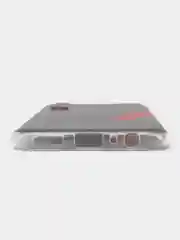 Красный силиконовый чехол на Realme 6 Pro / Реалми 6 Про прозрачный, с рисунком, защита камеры
