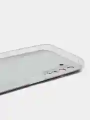 Красный силиконовый чехол на Realme 6 Pro / Реалми 6 Про прозрачный, с рисунком, защита камеры