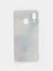 Ледяной силиконовый чехол на Samsung Galaxy A30/A20 / Самсунг А30/А20 с рисунком, защита камеры