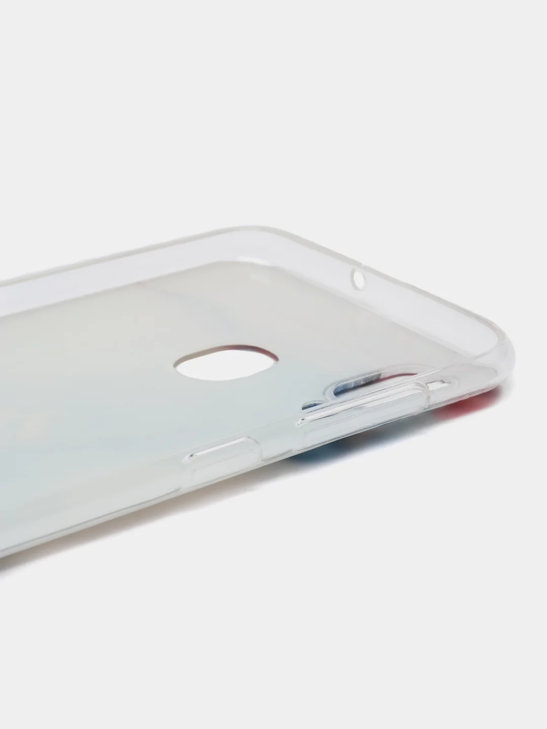 Ледяной силиконовый чехол на Samsung Galaxy A30/A20 / Самсунг А30/А20 с рисунком, защита камеры