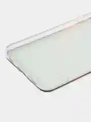 Красный силиконовый чехол на Samsung Galaxy S10E / Самсунг S10E с рисунком, защита камеры