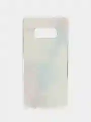 Ледяной силиконовый чехол на Samsung Galaxy S10E / Самсунг S10E с рисунком, защита камеры