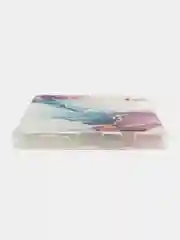 Ледяной чехол на Samsung Galaxy S10 Plus / Самсунг S10 Plus прозрачный, с рисунком, защита камеры