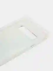 Ледяной чехол на Samsung Galaxy S10 Plus / Самсунг S10 Plus прозрачный, с рисунком, защита камеры