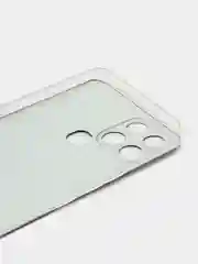 Черный чехол на Infinix SMART 6 / Инфиникс Смарт 6 прозрачный, с рисунком, защита камеры