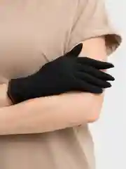 Черный перчатки рабочие