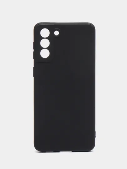 Чехол силиконовый для Samsung Galaxy S21 Plus (Самсунг Гэлекси С21 Плюс), с защитой камеры