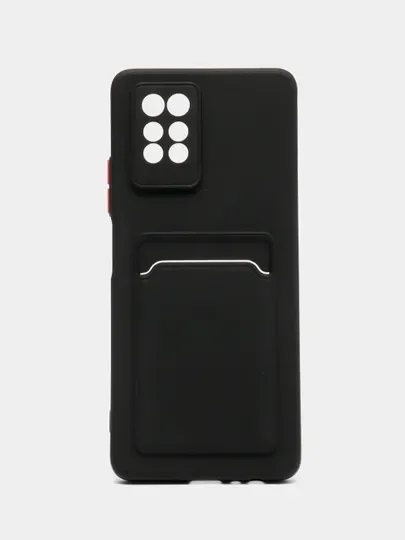 Силиконовый чехол для Infinix Note 10 Pro/10 Pro NFC, c отсеком для карт