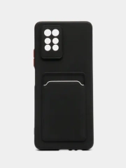 Силиконовый чехол для Infinix Note 10 Pro/10 Pro NFC, c отсеком для карт
