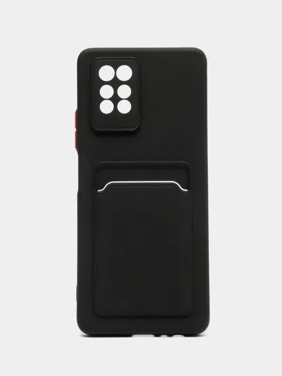 Силиконовый чехол для Infinix Note 10 Pro/10 Pro NFC, c отсеком для карт