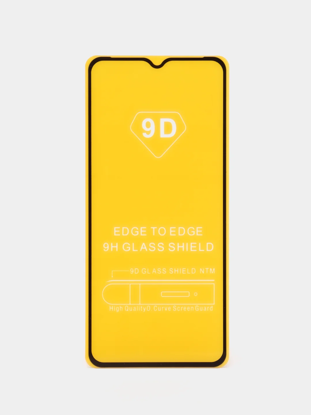 Хром защитное стекло 9D для Itel Vision 3 Plus (Ител Вижен 3 Плюс)