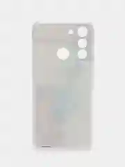 Ледяной силиконовый чехол на Tecno POP 5 LTE / Текно Поп 5 ЛТЕ с рисунком, защита камеры
