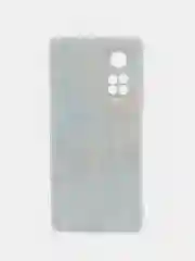 Голубой чехол на Xiaomi Mi 10T/Mi 10T Pro (Сяоми Ми 10Т/Ми 10Т Про), с рисунком, защита камеры