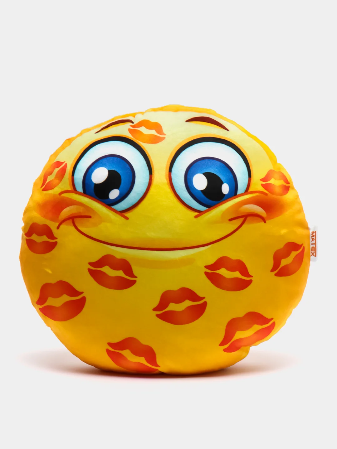 Алый дополнительный подголовник Матех "SMILE", 30 х 30 х 10 см