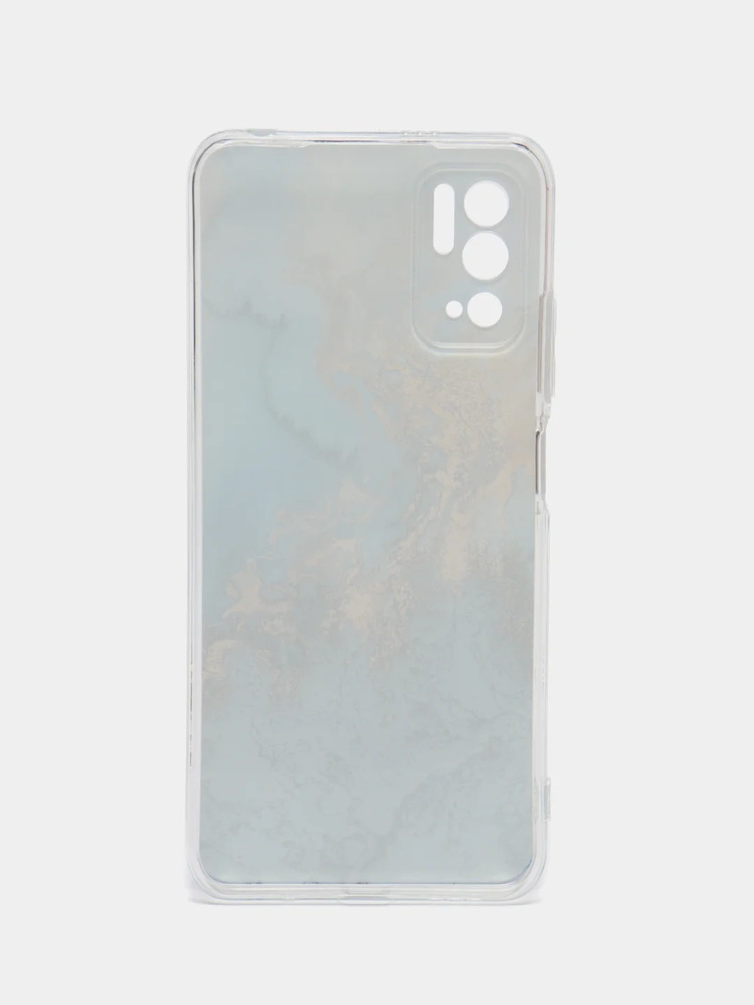 Голубой чехол на Xiaomi Redmi Note 10T/Note 10 5G/Poco M3 Pro (Сяоми Редми Нот 10T/Поко М3 Про)