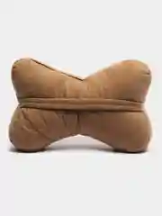 Бежевый меланж дополнительный подголовник МАТЕХ "КОСТОЧКА COMFORT", 38 х 25 х 10 см