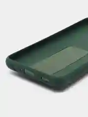 Голубой накладка для Samsung A02S (2021) с магнитным держателем-подставкой