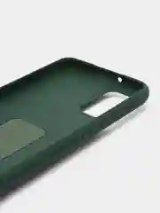 Голубой накладка для Samsung A02S (2021) с магнитным держателем-подставкой