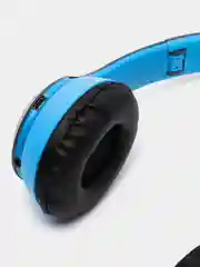 Синий беспроводные блютуз наушники P47 накладные, Bluetooth/Плеер MicroSD/AUX