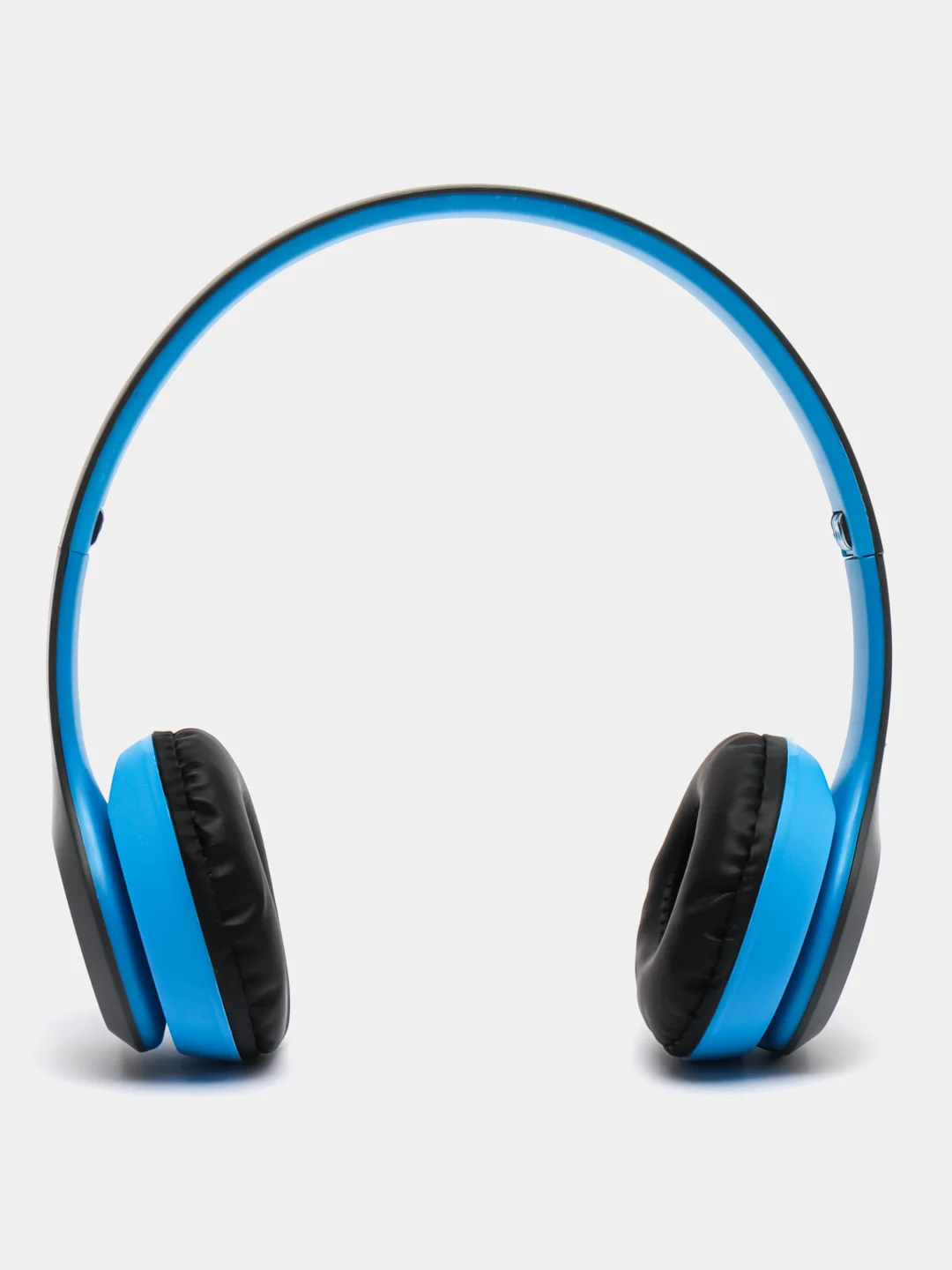Синий беспроводные блютуз наушники P47 накладные, Bluetooth/Плеер MicroSD/AUX