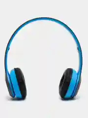 Синий беспроводные блютуз наушники P47 накладные, Bluetooth/Плеер MicroSD/AUX