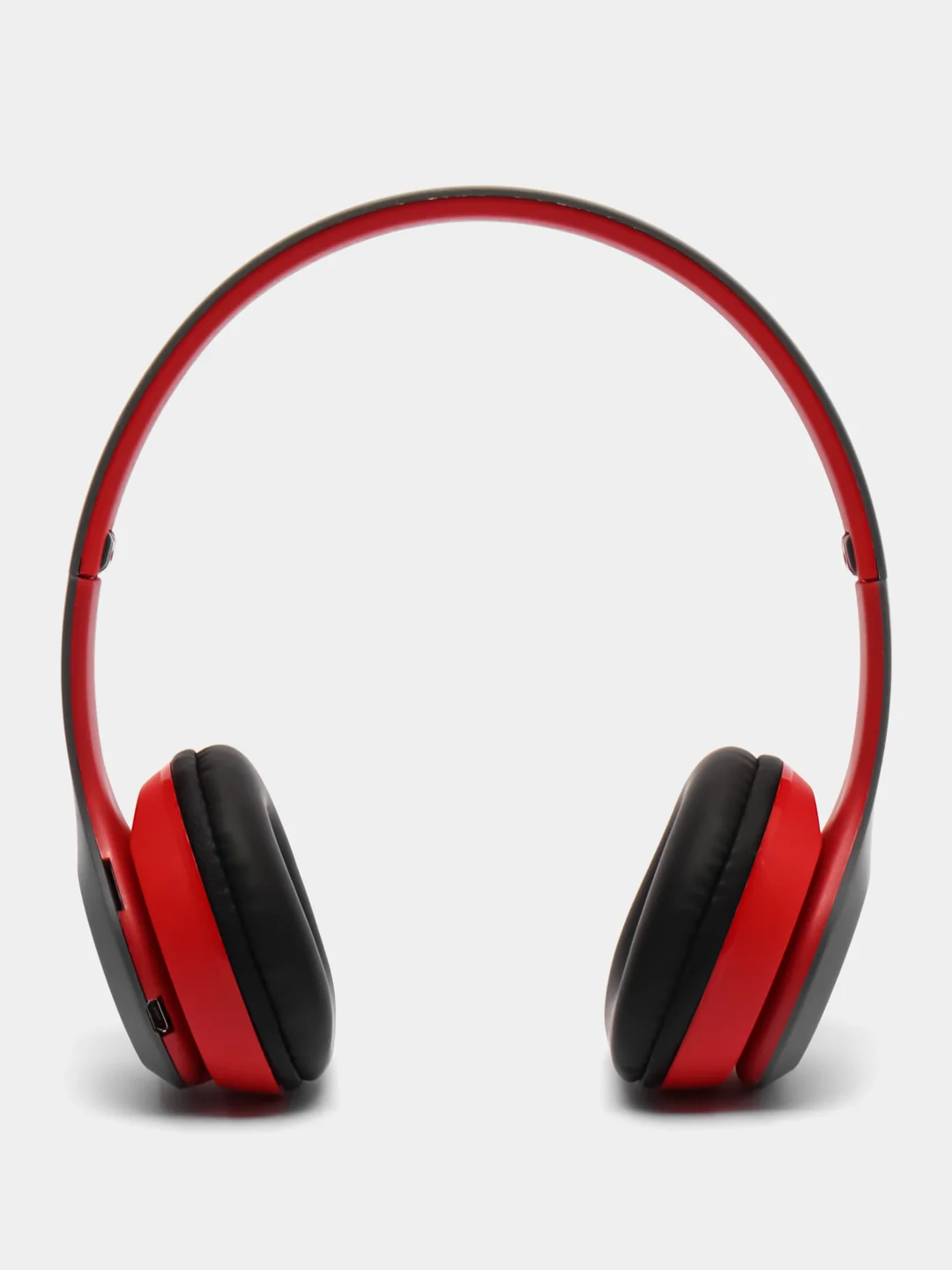 Красный беспроводные блютуз наушники P47 накладные, Bluetooth/Плеер MicroSD/AUX