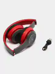 Красный беспроводные блютуз наушники P47 накладные, Bluetooth/Плеер MicroSD/AUX