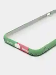 Салатовый накладка для IPhone 11 виниловая, с рисунком