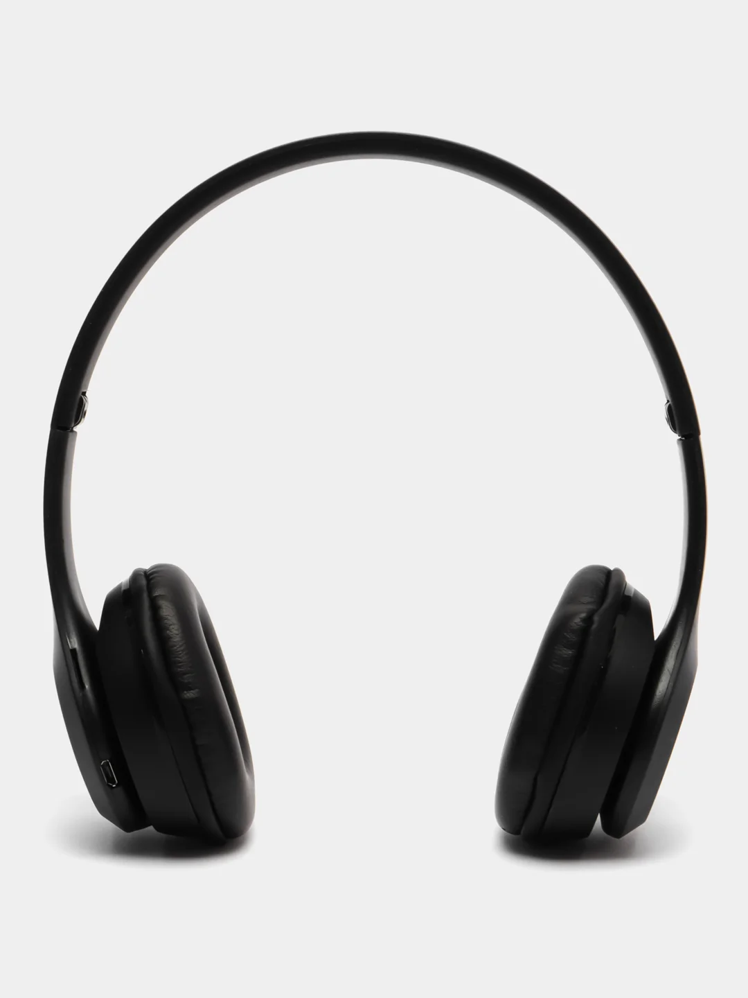 Черный беспроводные блютуз наушники P47 накладные, Bluetooth/Плеер MicroSD/AUX