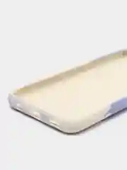 Лавандовый накладка для Samsung A03S, силиконовая "Акварель"