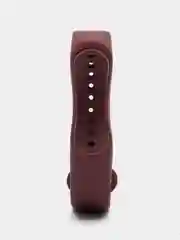 Багровый силиконовый ремешок для фитнес браслета Xiaomi Mi Band 3, 4, 5, 6, 7