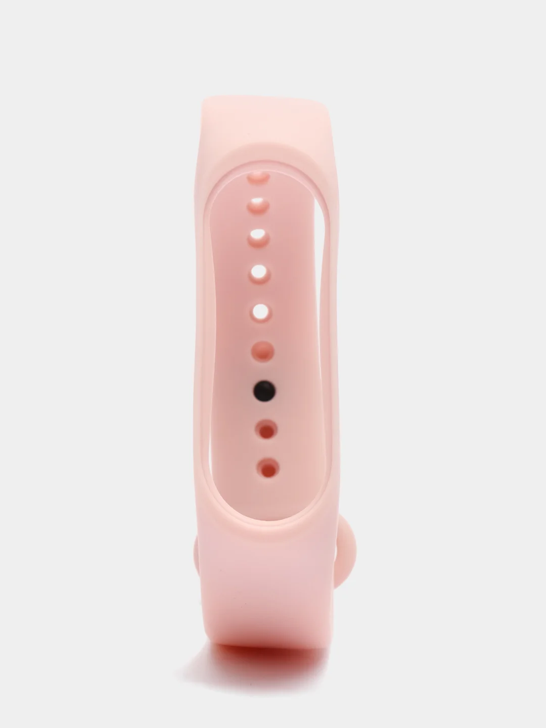Бежевый силиконовый ремешок для фитнес браслета Xiaomi Mi Band 3, 4, 5, 6, 7