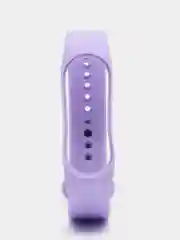 Лавандовый силиконовый ремешок для фитнес браслета Xiaomi Mi Band 3, 4, 5, 6, 7