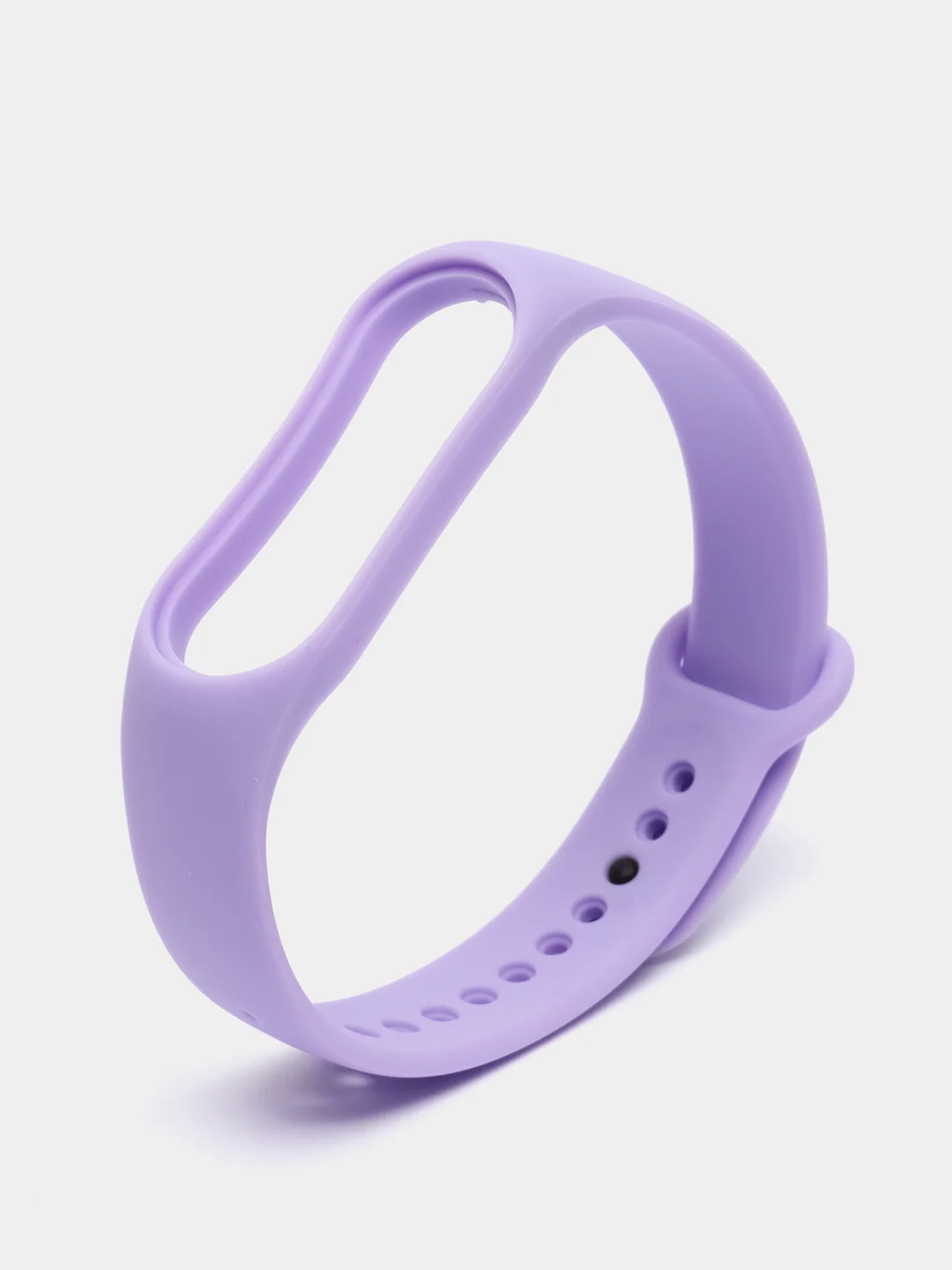 Лавандовый силиконовый ремешок для фитнес браслета Xiaomi Mi Band 3, 4, 5, 6, 7