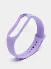 Лавандовый силиконовый ремешок для фитнес браслета Xiaomi Mi Band 3, 4, 5, 6, 7