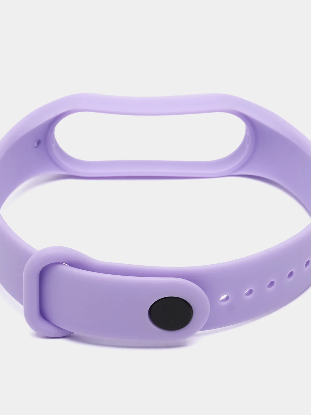 Лавандовый силиконовый ремешок для фитнес браслета Xiaomi Mi Band 3, 4, 5, 6, 7