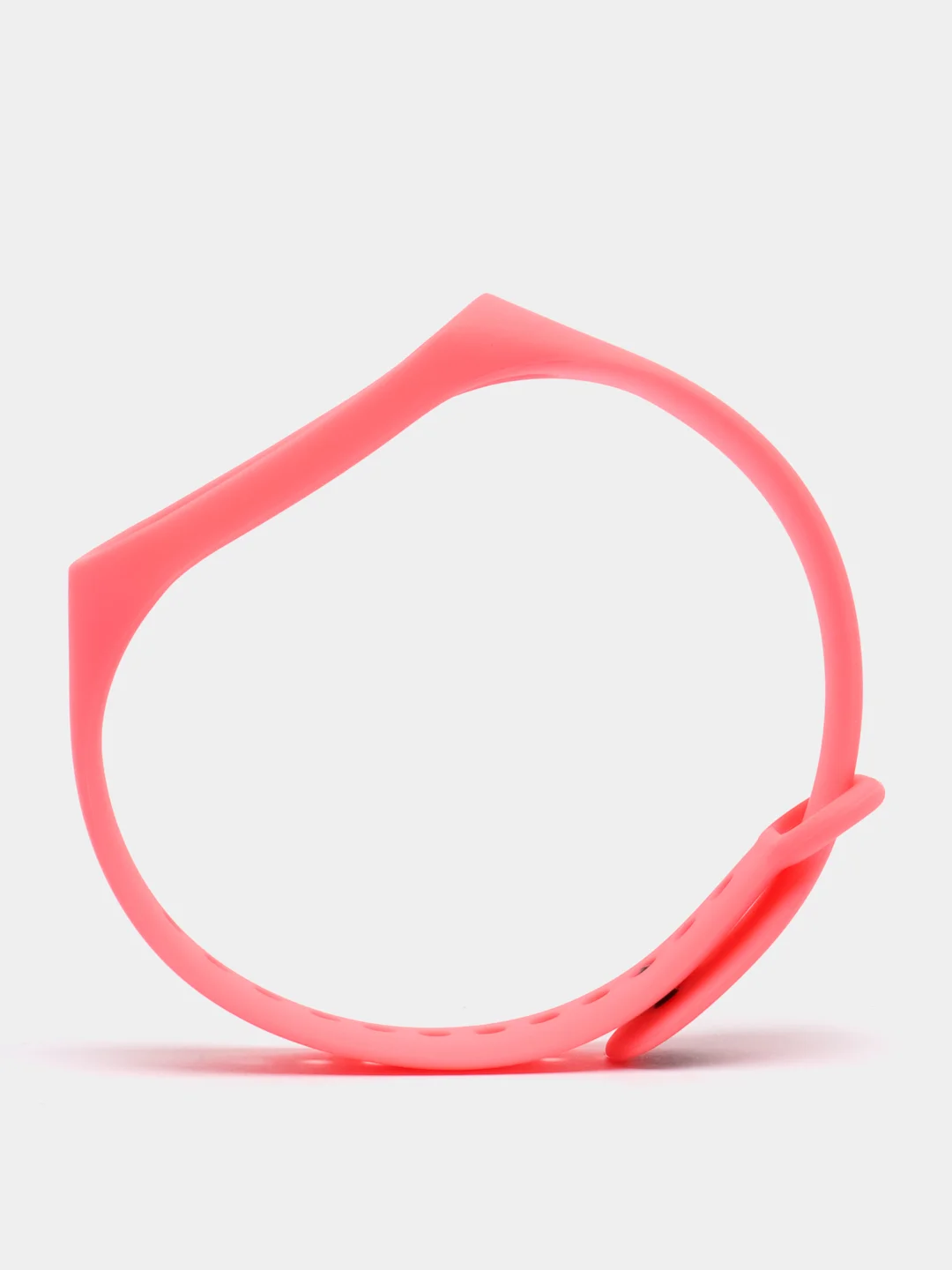 Розовый силиконовый ремешок для фитнес браслета Xiaomi Mi Band 3, 4, 5, 6, 7