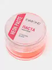 Оранжевый паста для бровей неоновая Evabond Neon Paste, 5 г