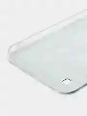 Светло-синий силиконовый чехол на Oppo Realme C11 2021 / Реалми С11 2021 с рисунком, защита камеры