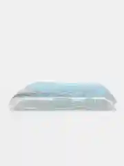 Светло-синий силиконовый чехол на Oppo Realme C11 2021 / Реалми С11 2021 с рисунком, защита камеры