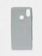 Черный силиконовый чехол на Xiaomi Mi 8 / Сяоми Ми 8 прозрачный, с рисунком, защита камеры