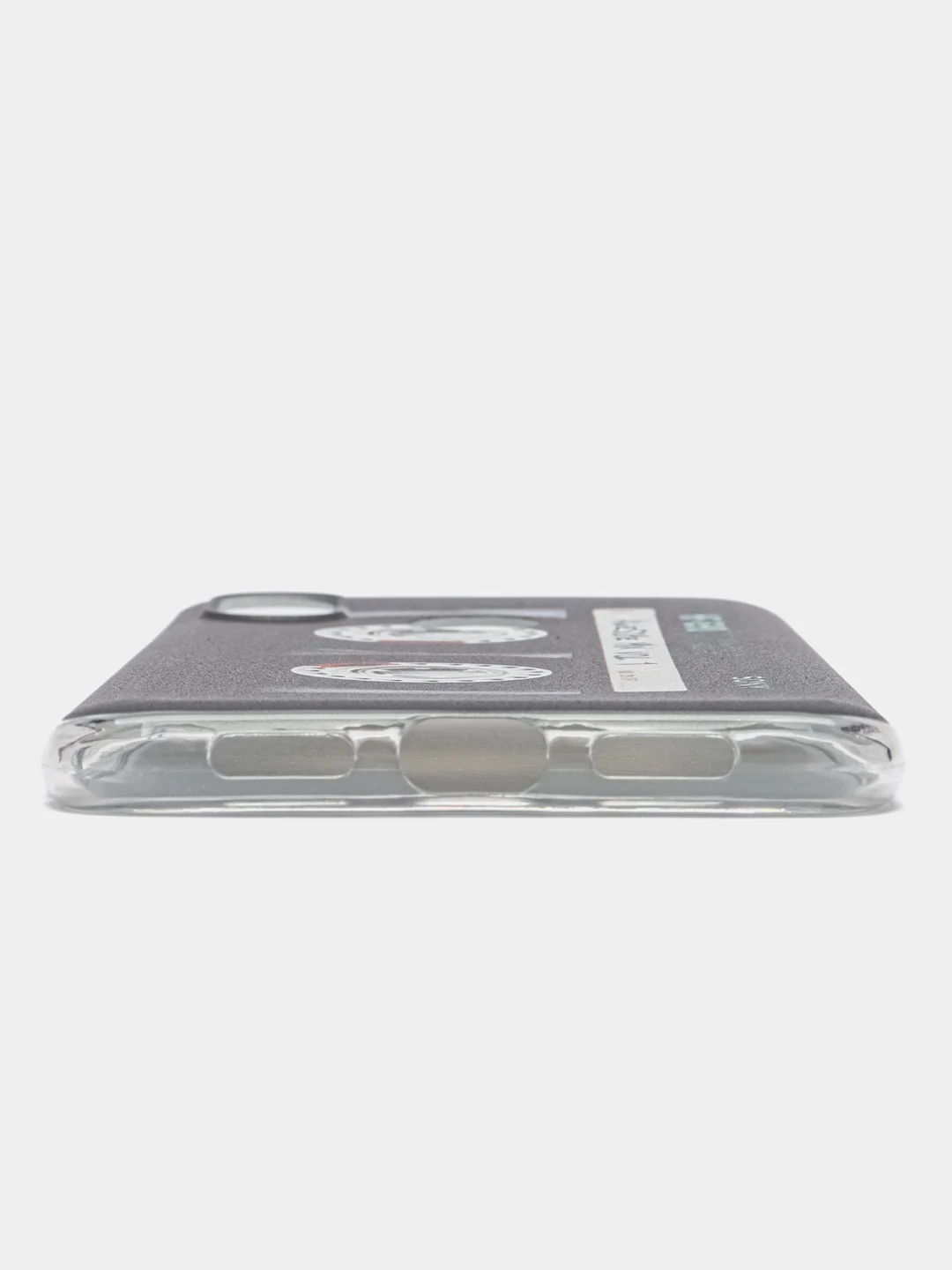 Хром силиконовый чехол на Xiaomi Mi 8 / Сяоми Ми 8 прозрачный, с рисунком, защита камеры