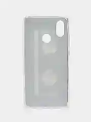Хром силиконовый чехол на Xiaomi Mi 8 / Сяоми Ми 8 прозрачный, с рисунком, защита камеры