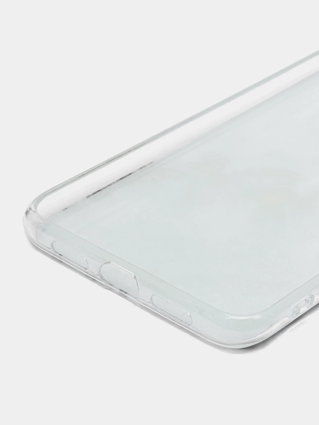 Голубой силиконовый чехол на Xiaomi Mi 8 / Сяоми Ми 8 прозрачный, с рисунком, защита камеры
