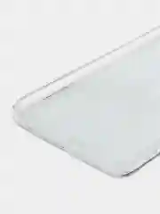 Голубой силиконовый чехол на Xiaomi Mi 8 / Сяоми Ми 8 прозрачный, с рисунком, защита камеры
