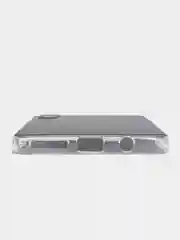 Черный силиконовый чехол на Samsung Galaxy A7 2018 / Самсунг A7 2018 с рисунком, защита камеры