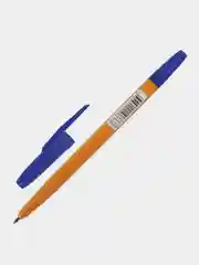 Желтый ручка шариковая BRAUBERG "Carina Orange", СИНЯЯ, корпус оранжевый, 3 шт., BP214,141668