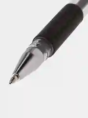 Черный ручка гелевая с грипом BRAUBERG "Number One", ЧЕРНАЯ, 2 шт.,141194