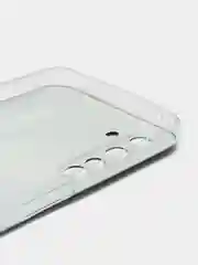 Хром силиконовый чехол на Realme 6 Pro / Реалми 6 Про прозрачный, с рисунком, защита камеры