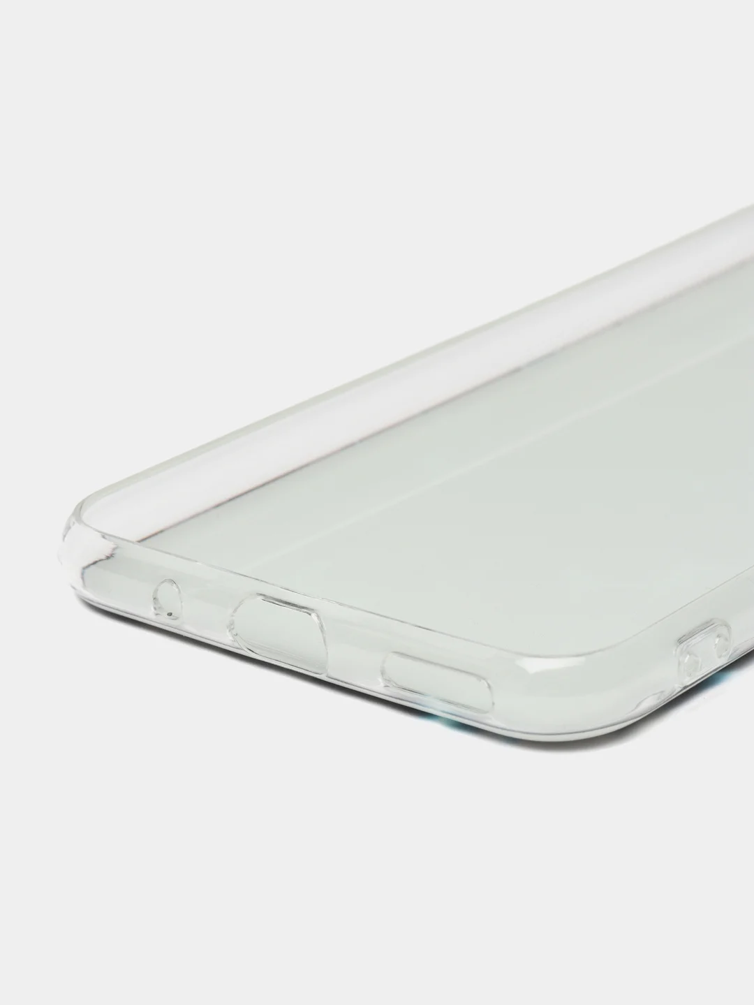 Бирюзовый силиконовый чехол на Huawei Honor 20 Pro / Хонор 20 Pro, рисунком, защита камеры